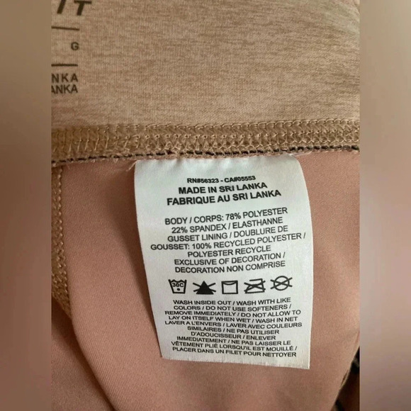Nike Epic Luxe Running Tights Size Large Mauve Pink - Picture 7 of 7
